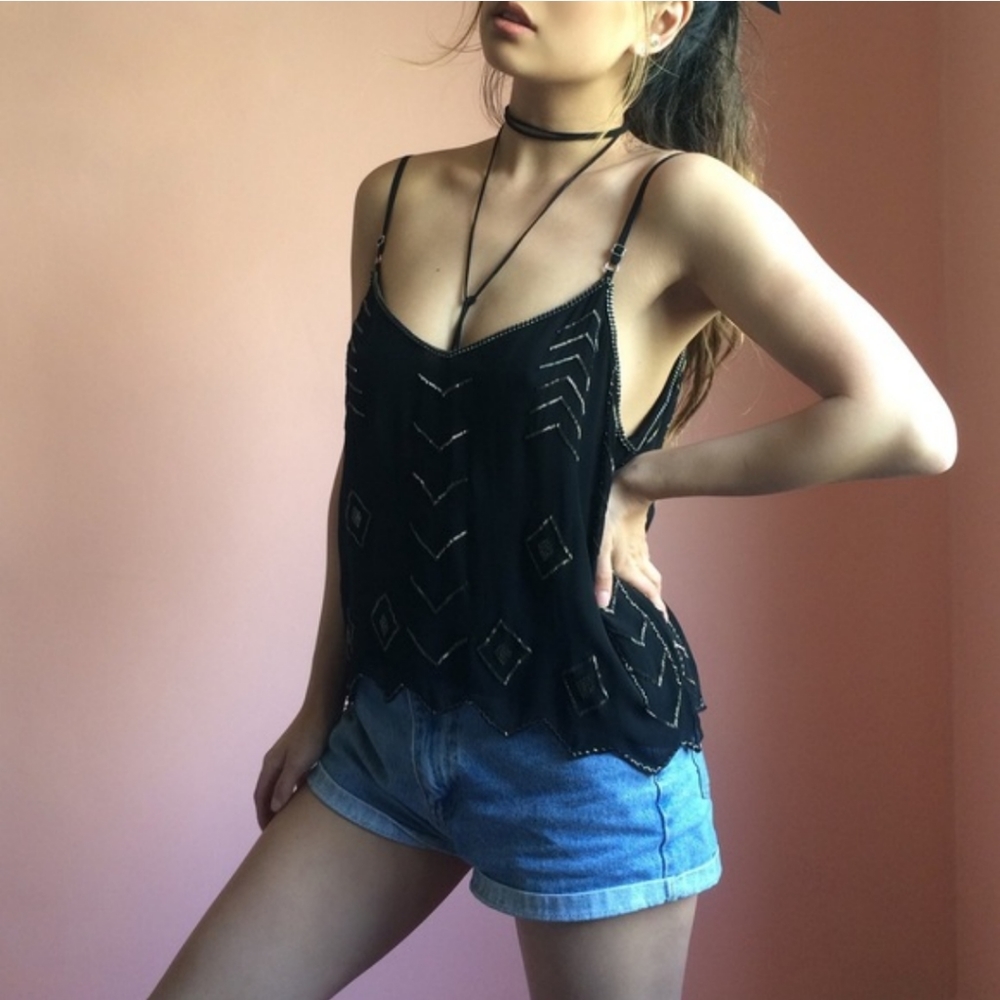 MLV Aria Beaded & Metal Top